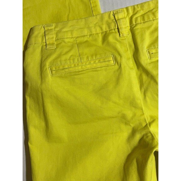Gap Khakis Size 0 Womens Neon Pants - Picture 7 of 11